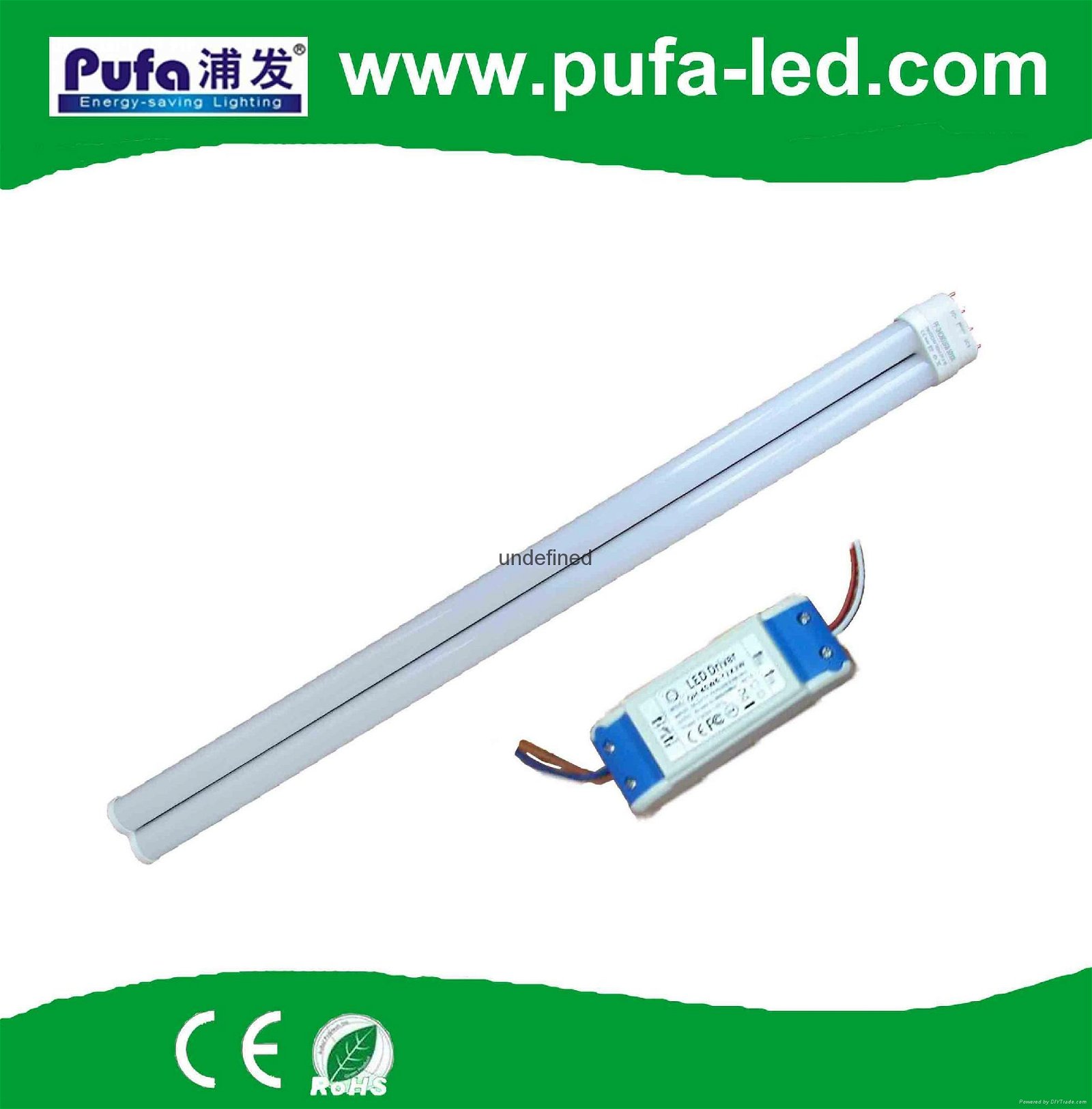 LED PLL Lamp 2G11 26W External LED Driver 3