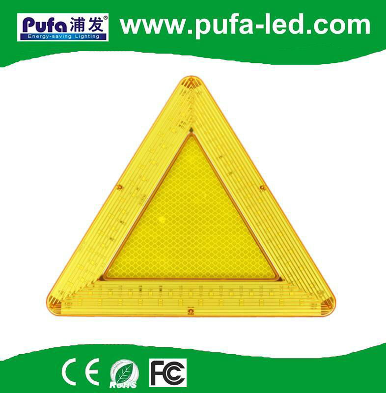 IP65 LED Flashing Warning Triangle 3