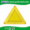 IP65 LED Flashing Warning Triangle 3