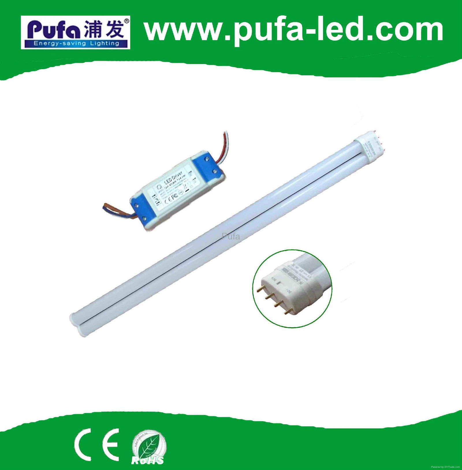 LED PLL Lamp 2G11 9W 2