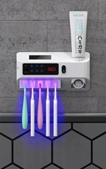 Intelligent ultraviolet toothbrush sterilizer solar wall - mounted