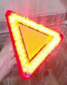 IP65 LED Flashing Warning Triangle 9