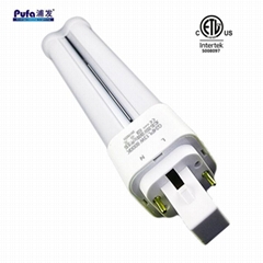  1125lm 9W 360°LED PL lamp Replaces 13W-18W CFL - 2 Pin G24 Base