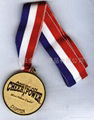 zince alloy medal