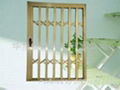 Aluminium alloy window security pull gate