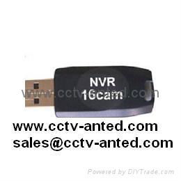 GV-NVR 16 ip Cameras V8.5 USB DVR Dongle key