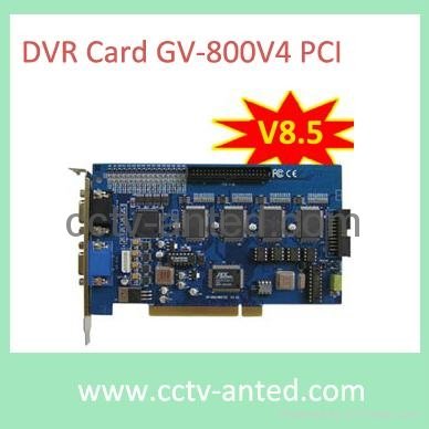 16 Channel CCTV Security Video Recording Card DVR Geovision GV800 V8.5 PCI 