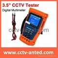 3.5" CCTV Teser with Digital Multimeter function 1