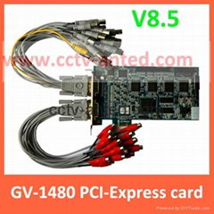 GV-1480 PCI-Express V8.5 DVR Card Video Caputer  Board