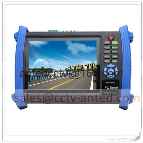 Handheld Onvif Pelco IP Camera Tester AHD monitor with 7 inch touch screen  4