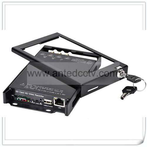 HD 1080P Mobile DVR Camera Systems 4 Channel  Vehicle Video Recorder for Car Bus 4