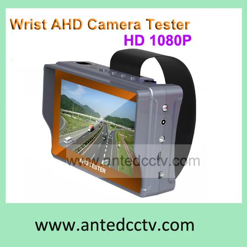 AHD CCTV tester with 4.3 inch TFT LCD monitor, AHD camera security tester tool