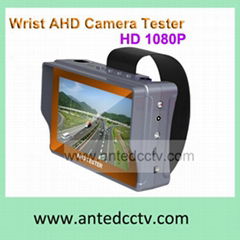 AHD CCTV tester with 4.3 inch TFT LCD monitor, AHD camera security tester tool