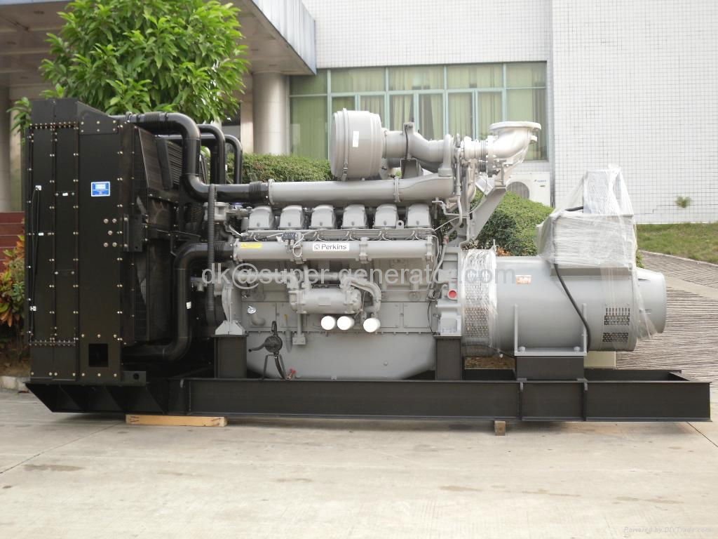 Perkins diesel generators UK made with Stamford alterantor soundproof 50hz/60hz 3