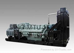 MTU diesel generator 1500kva with Stamford soundproof model