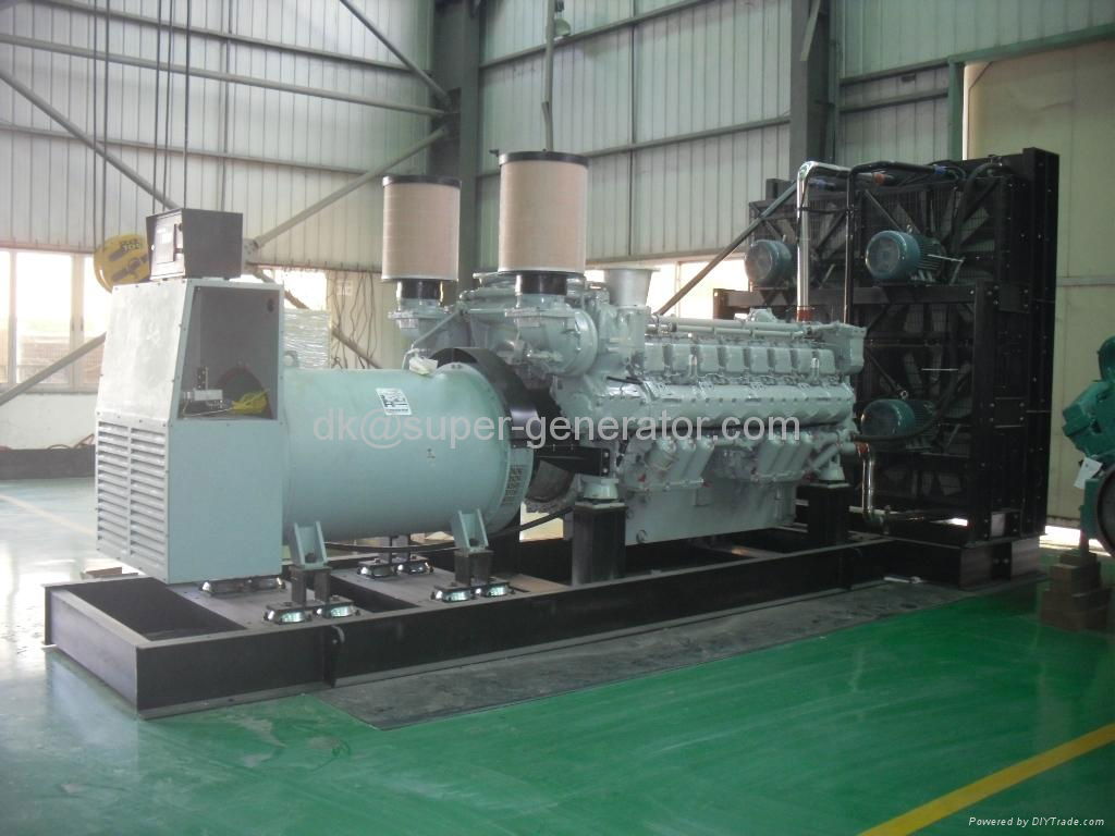 generator Germany MTU diesel generators 2000KW 3000KW-60hz