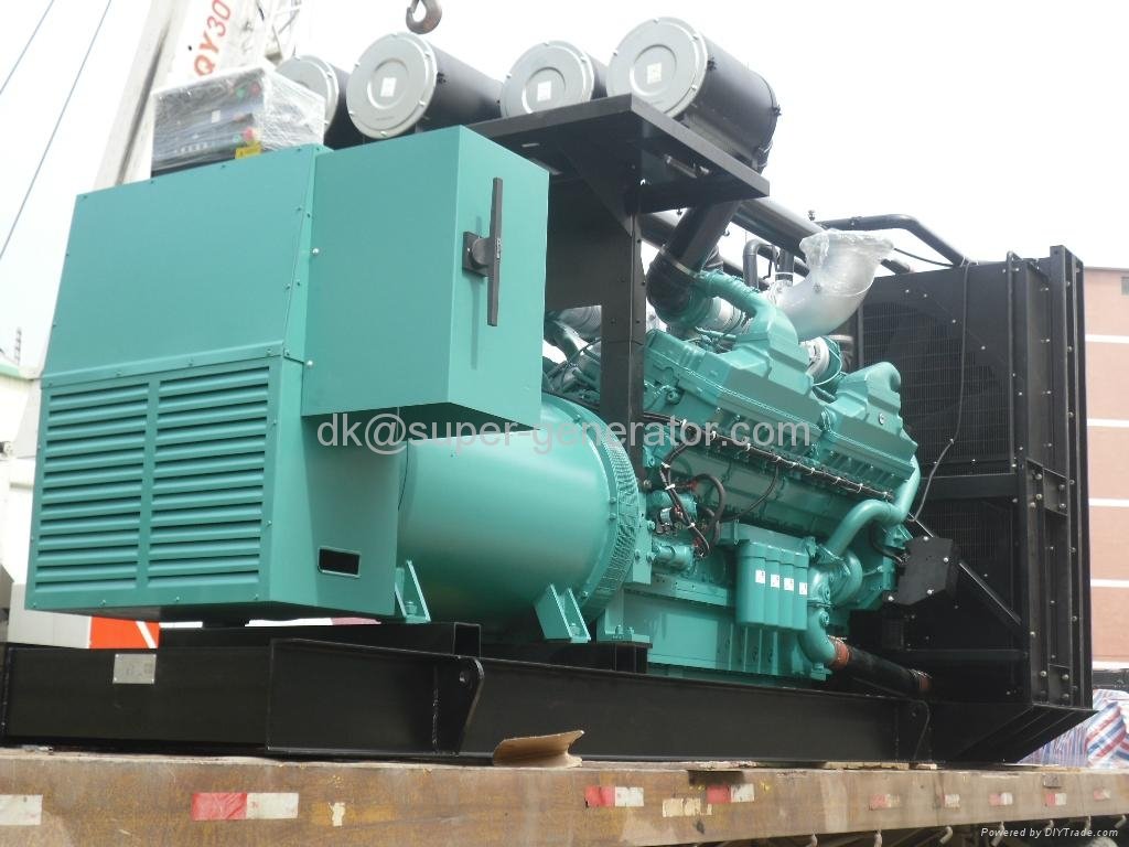 Cummins diesel generator 1000kw 1250kva generator  KTA38-G5 series