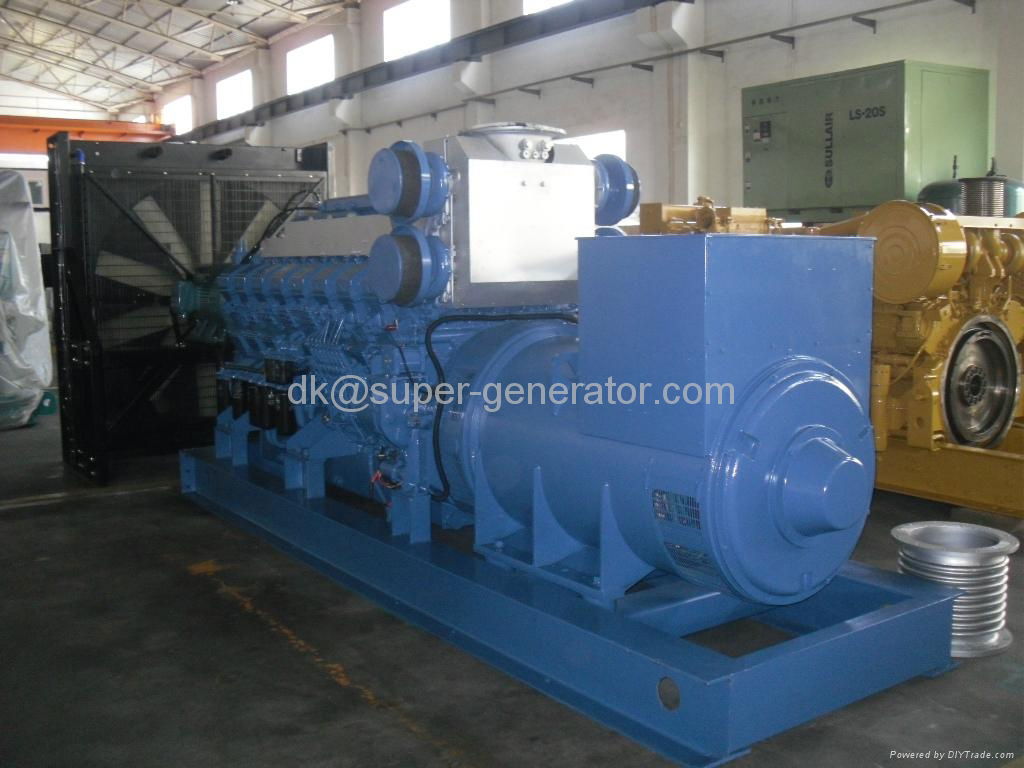 generator Germany MTU diesel generators 2000KW 3000KW-60hz 2