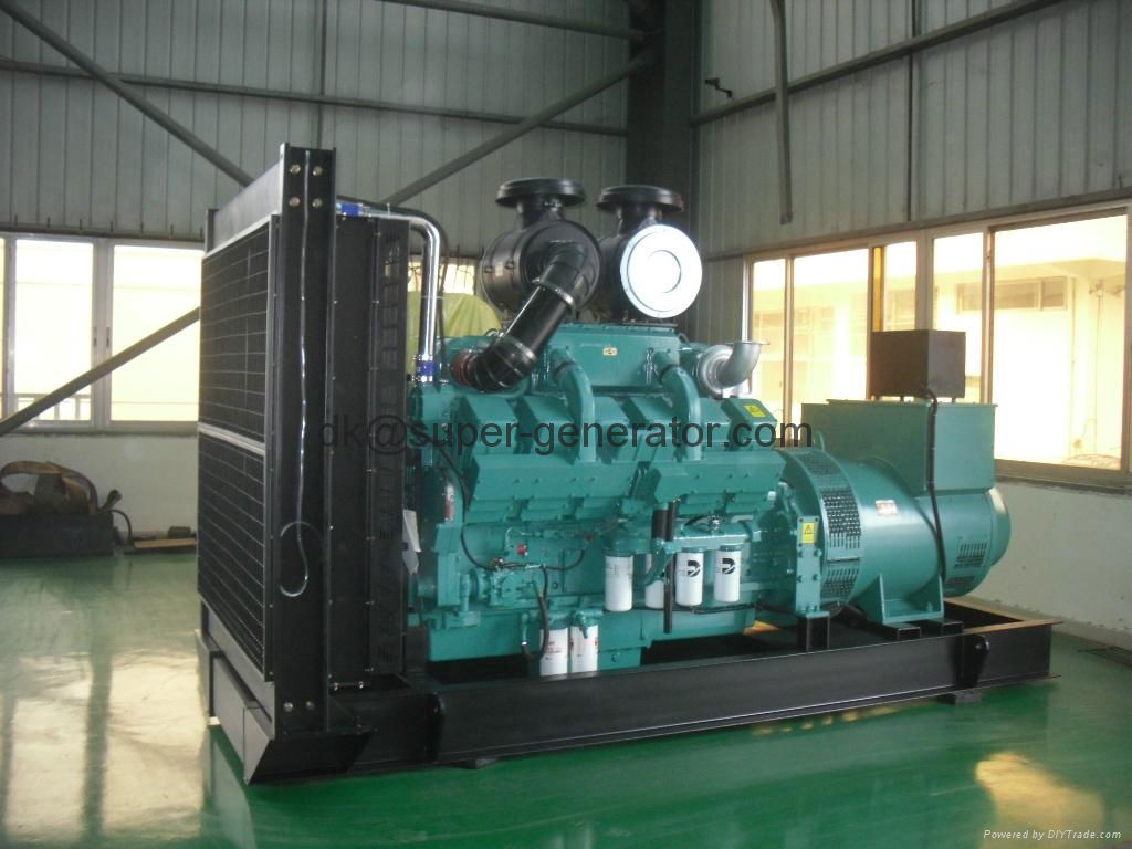 diesel generator Cummins engine generator KTA38-G5 KTA50-G3 1250kva 1000kw  3