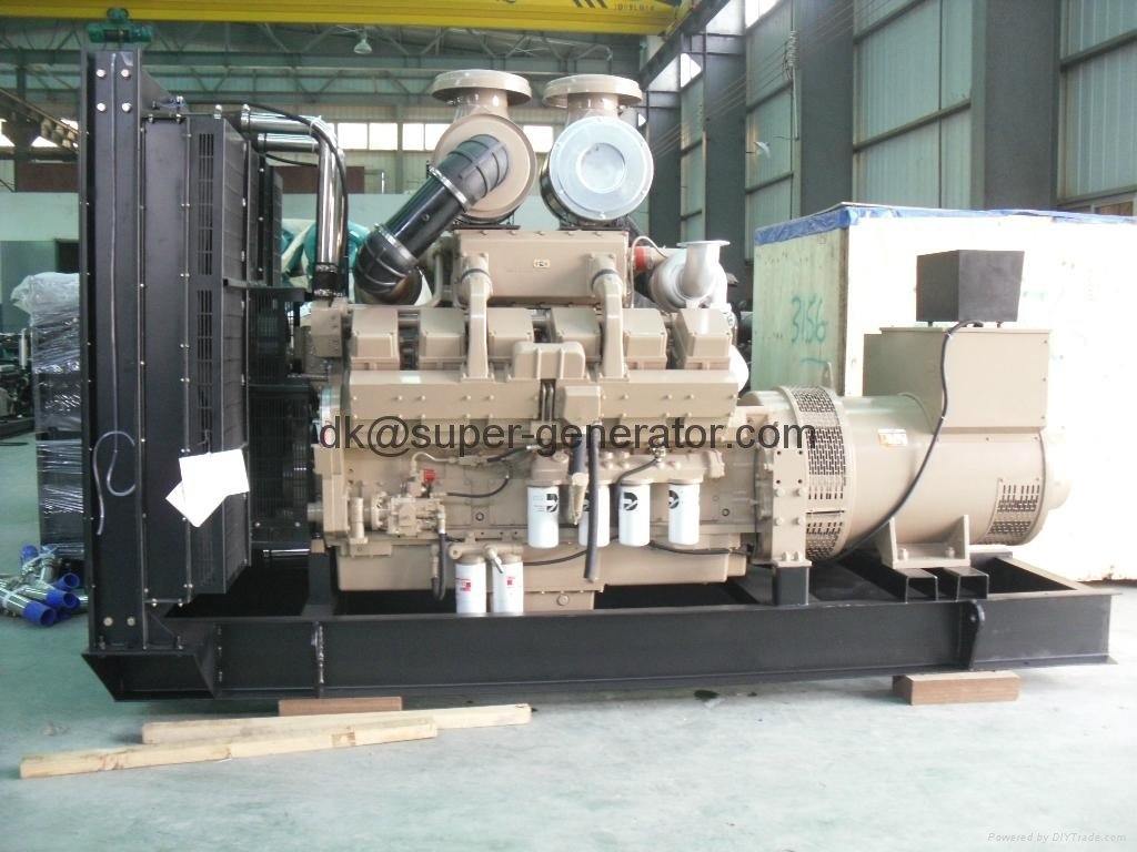 diesel generator Cummins engine generator KTA38-G5 KTA50-G3 1250kva 1000kw  5