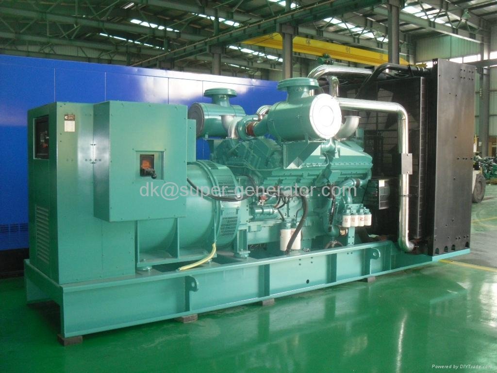 diesel generator 1375KVA 1200kva Cummins diesel generator set KTA38-G9A-50Hz  2