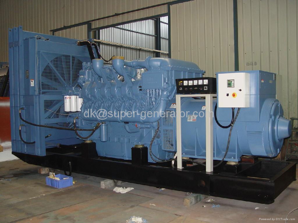 diesel generator MTU diesel Generator  2000KVA 50HZ 3