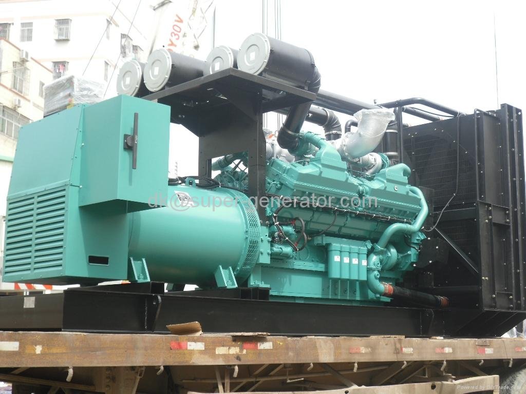 diesel generator 1136KVA Cummins diesel generator set KTA38-G9-50Hz  3