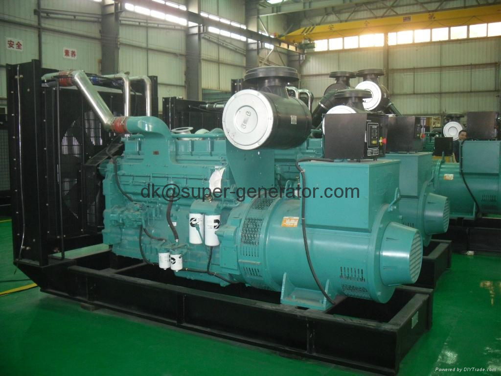  Cummins diesel generator 1000kva 800kw generator KTA38-G2  KTA38-G  3