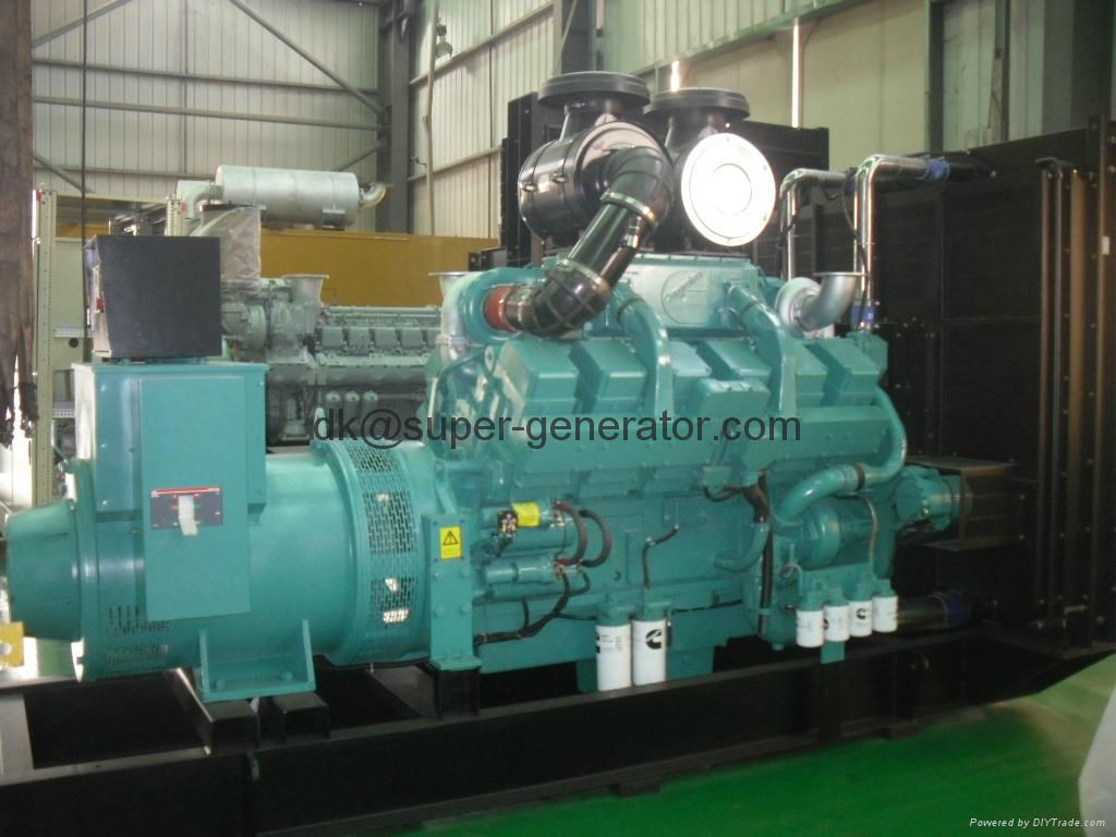 generator Cummins diesel generators KTA50-GS8 1675KVA 1340KW,1400kva ,1125kw 3