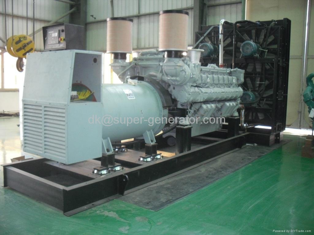 MTU diesel Generator Set generator 2000KW 50HZ 60hz  2