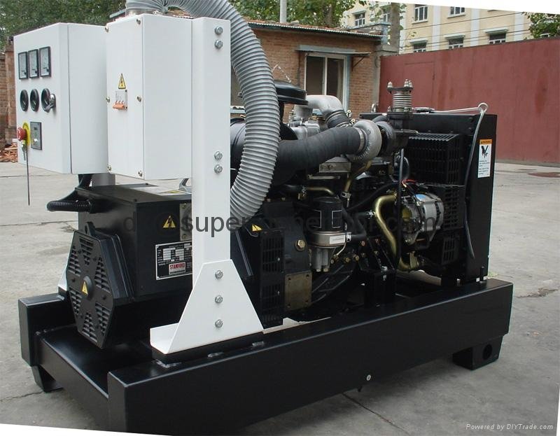 isuzu 20kw 22kw open and super silent generator-50hz