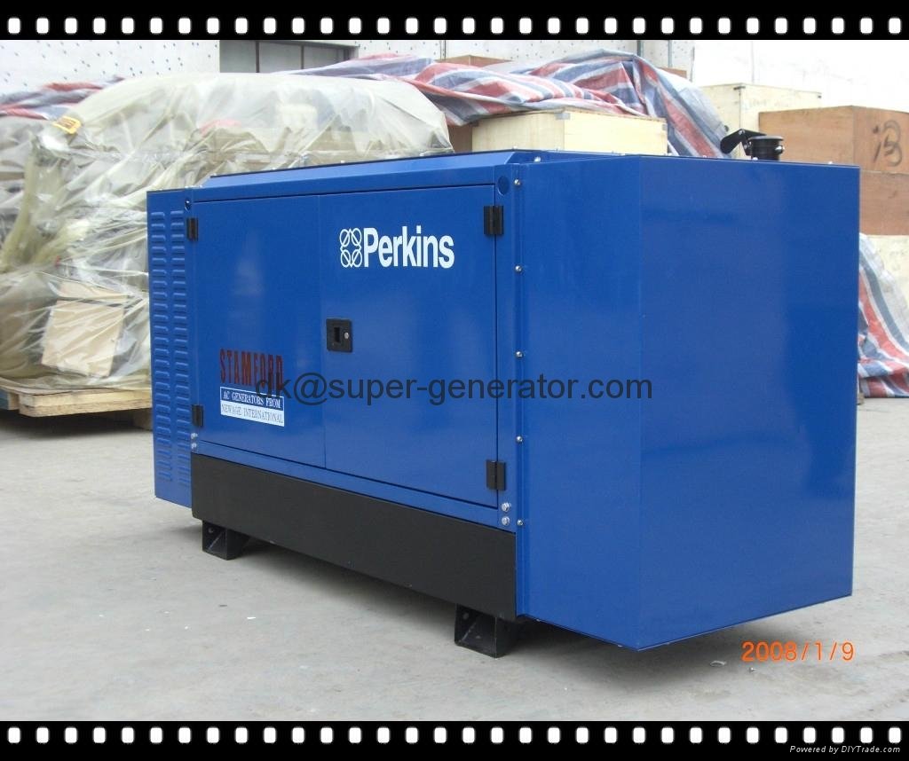 diesel generators Perkins engine generator 24kw 30kva 1103A-33G 50HZ/60hz