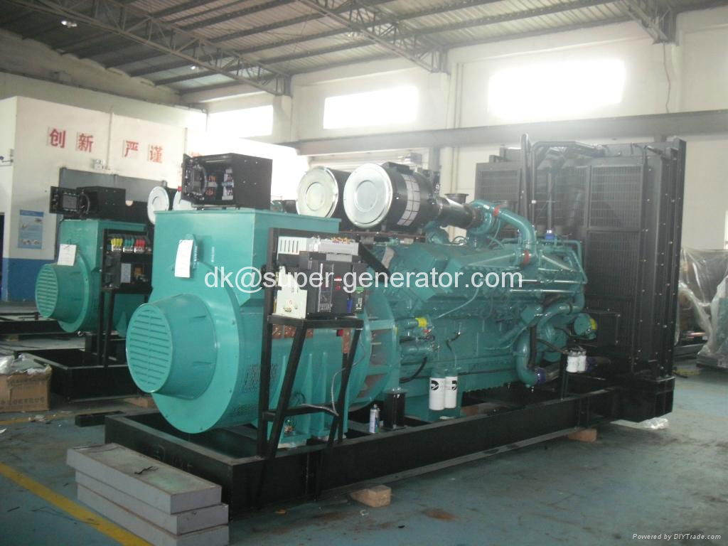 Cummins diesel generators 940kva  diesel generator  KTA38-G5 750kw HCI634H 3