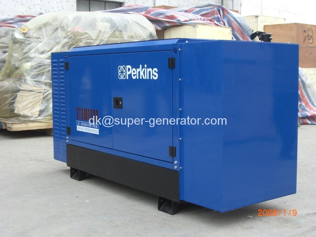 super silent Perkins diesel generator diesel generator 88KVA standby-50hz 2