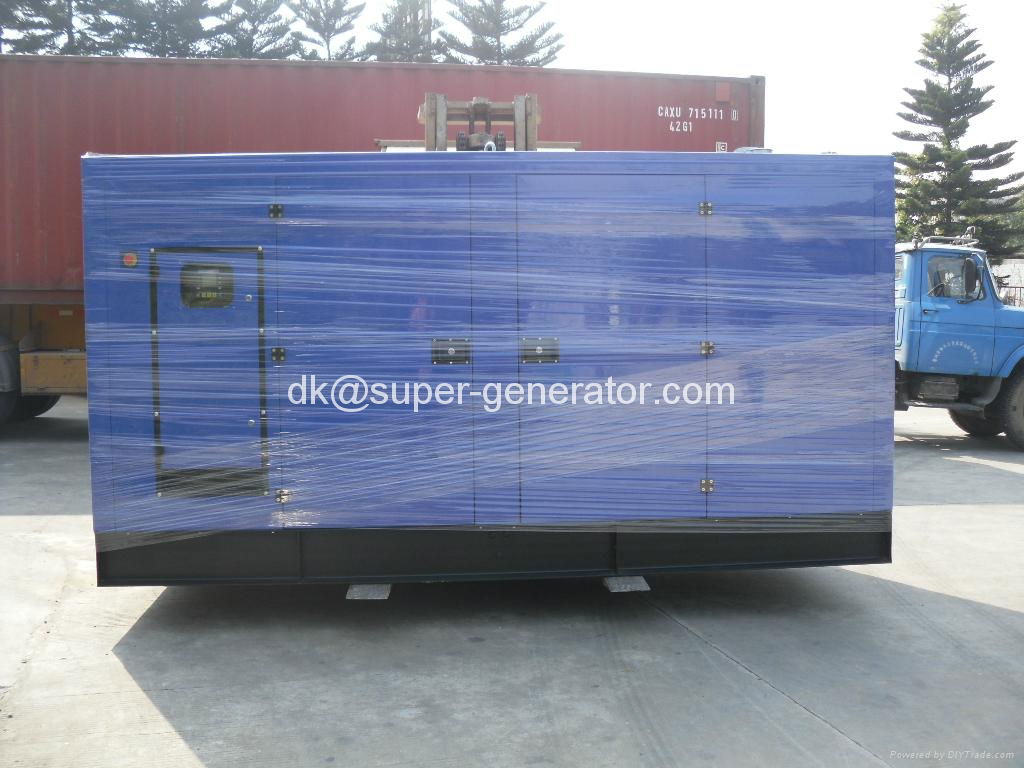 super silent  Perkins diesel generator 1000kva 1035KVA standby -50hz