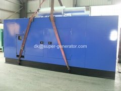 super silent Cummins diesel generator 1000kva diesel generator   KTAA38-G9 900kw