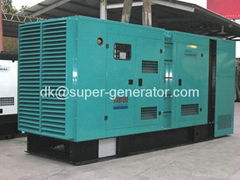 Silent type soundproof Cummins generator KTA38-G5  KTA50-G3 1250kva 1000kw 