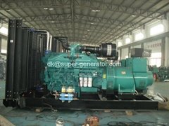 Cummins diesel generator  silent generators 1500kva QSK60-G4 series