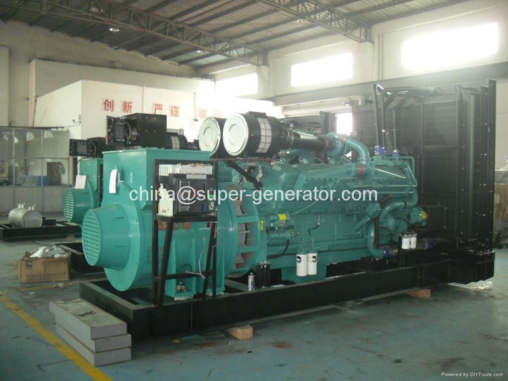 Cummins diesel generator 1500kva QSK60G4 engine with stamford Marathon