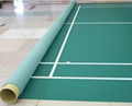 Movable badminton floor mat 2