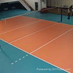 Indoor  volleyball floor mat