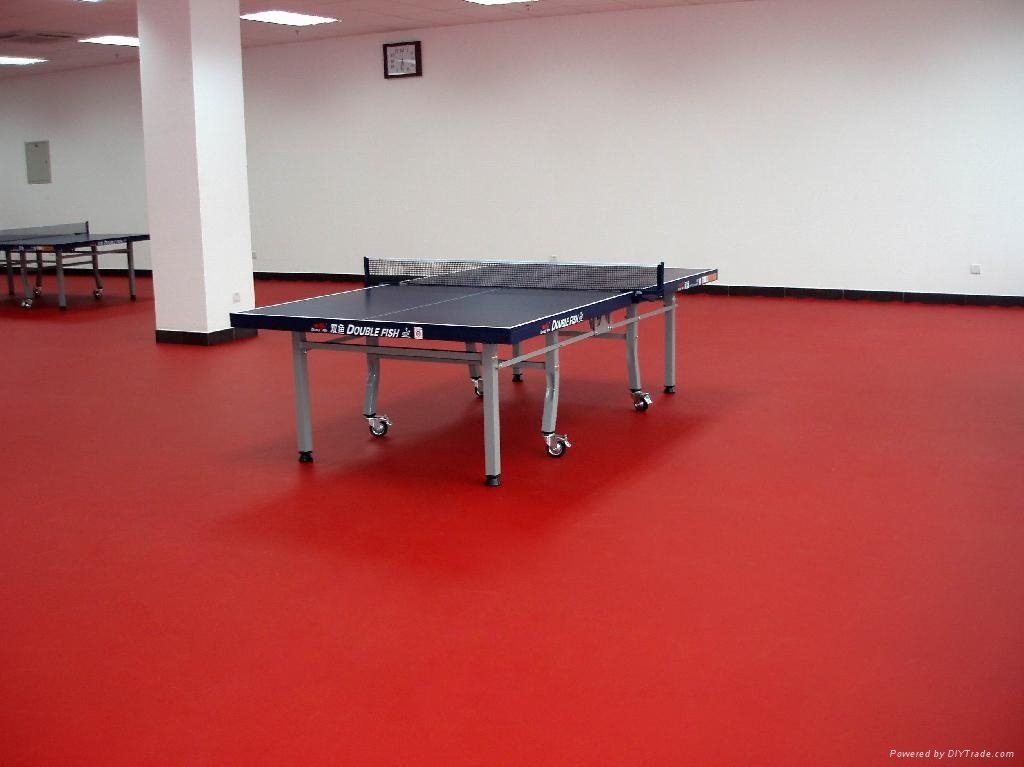 Table tennis floor mat 2