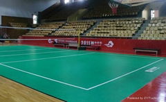 Badminton sport flooring