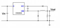 非隔离恒压输出5V CN3505 CN3510