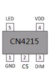 COB灯条恒流IC CN4215