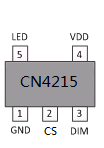 COB燈條恆流IC CN4215