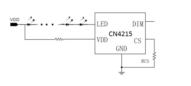 COB灯条恒流IC CN4215