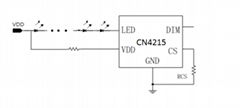 COB灯条恒流IC CN4215