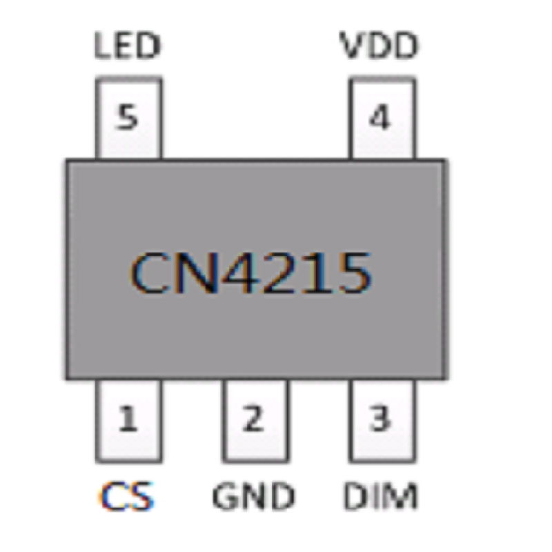 COB灯条恒流IC CN4215 2