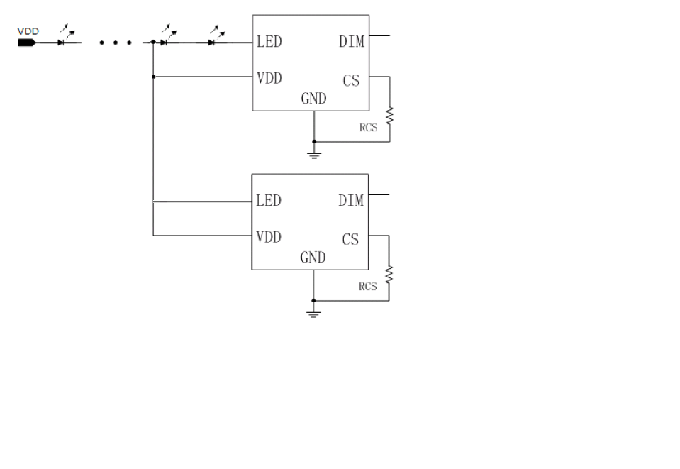 Only need a resistor, 0.2V voltage drop current constant IC XZ1030 3
